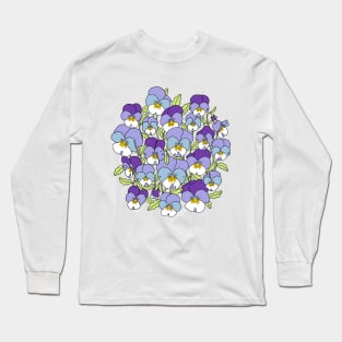 Pretty violets Long Sleeve T-Shirt